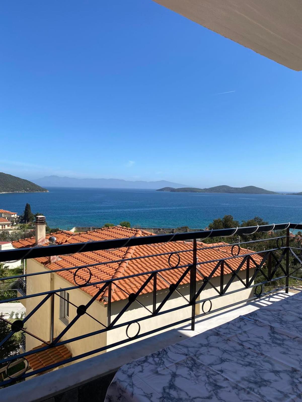 Ellis-Suites Nea Peramos Kavala Exteriér fotografie
